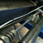 Leidingen en de schokdemper